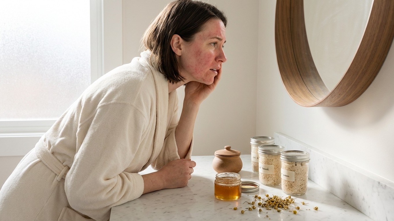 Routine naturelle sans irritation : fréquence d’exfoliation et signes de sur-routine