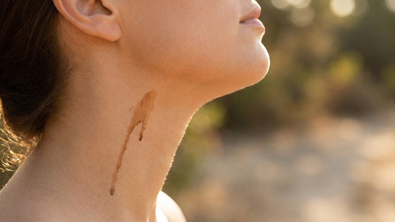 Your Daily Perfume Habit May Be Leaving Permanent Dark Marks on Your Neck