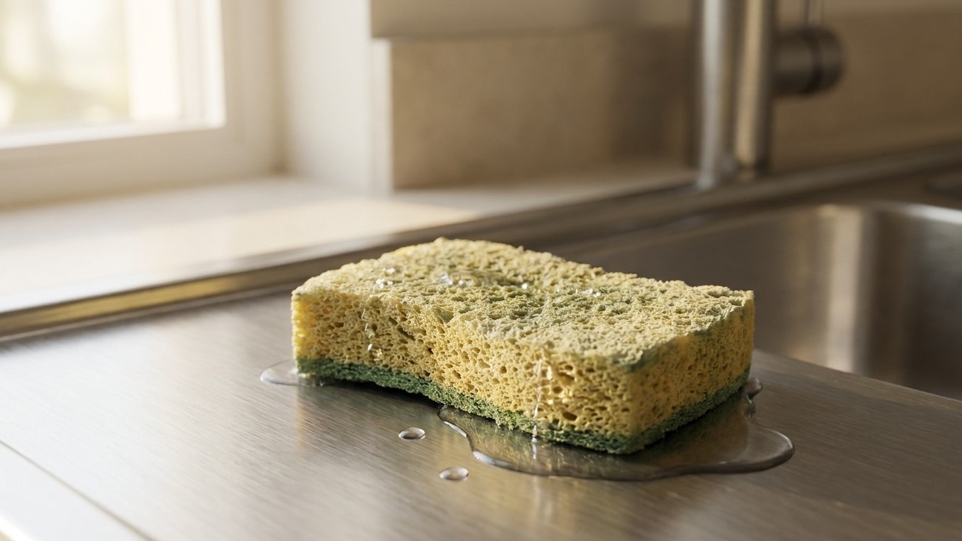 Your Kitchen Sponge Is a Bacterial Time Bomb—Here's Why Day 7 Is the Hard Cutoff
