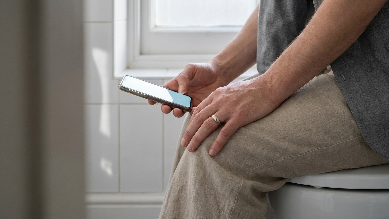 Why Scrolling on the Toilet for 15 Minutes Damages Your Veins: What a Proctologist Wants You to Know