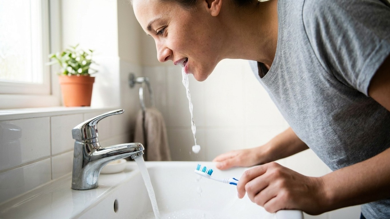 Why You're Undoing Your Toothpaste's Protection With One Simple Morning Habit