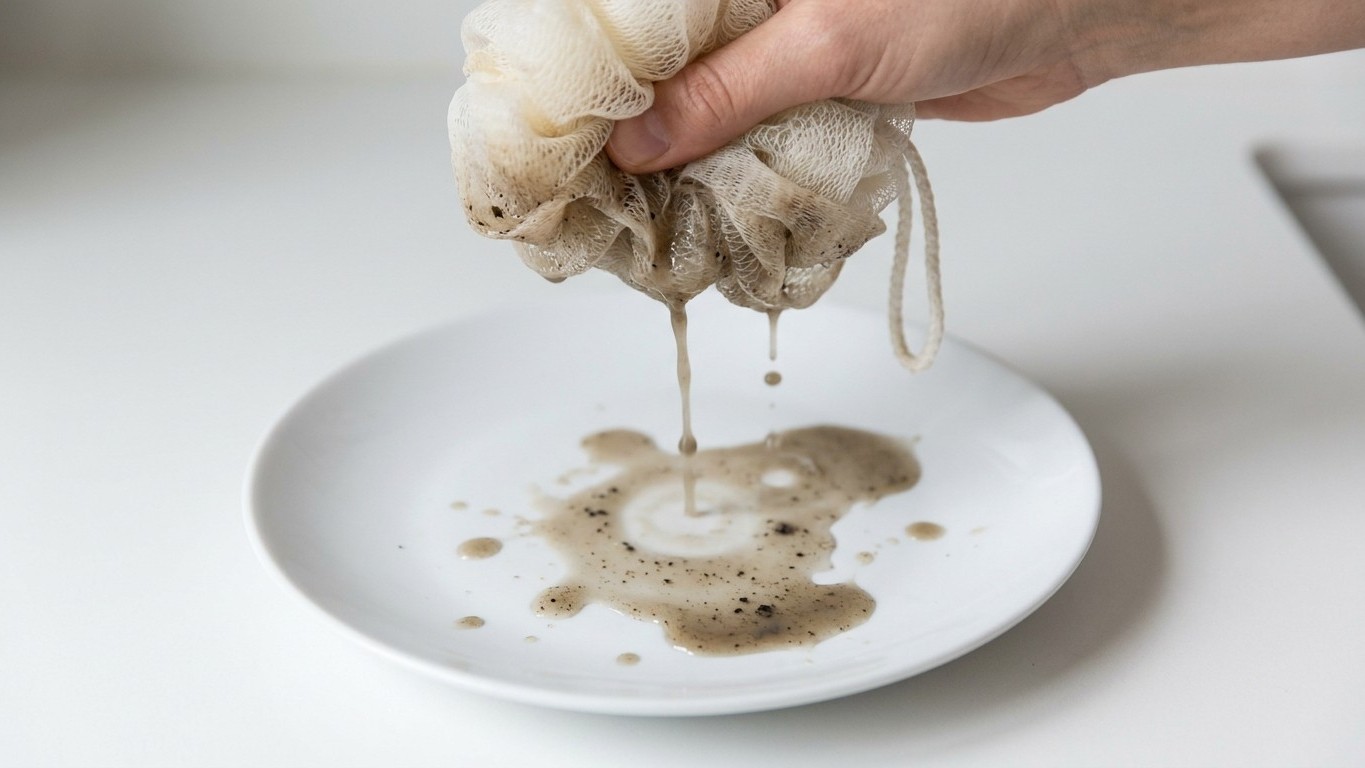 Your Loofah Is a Bacteria Hotel: What a Nurse's White Plate Test Reveals About Your Shower