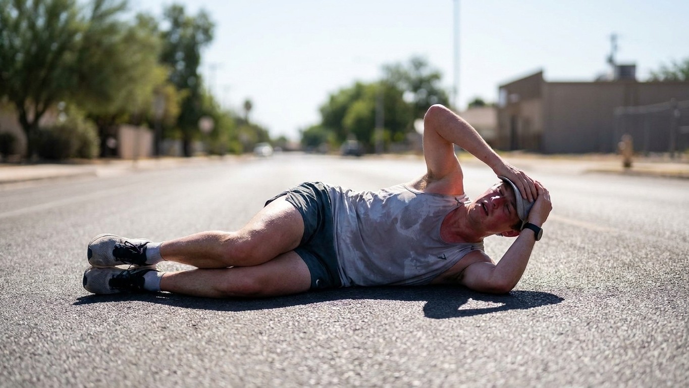 I Trained at Noon All Summer Until I Collapsed: What Science Says Your Body Was Screaming