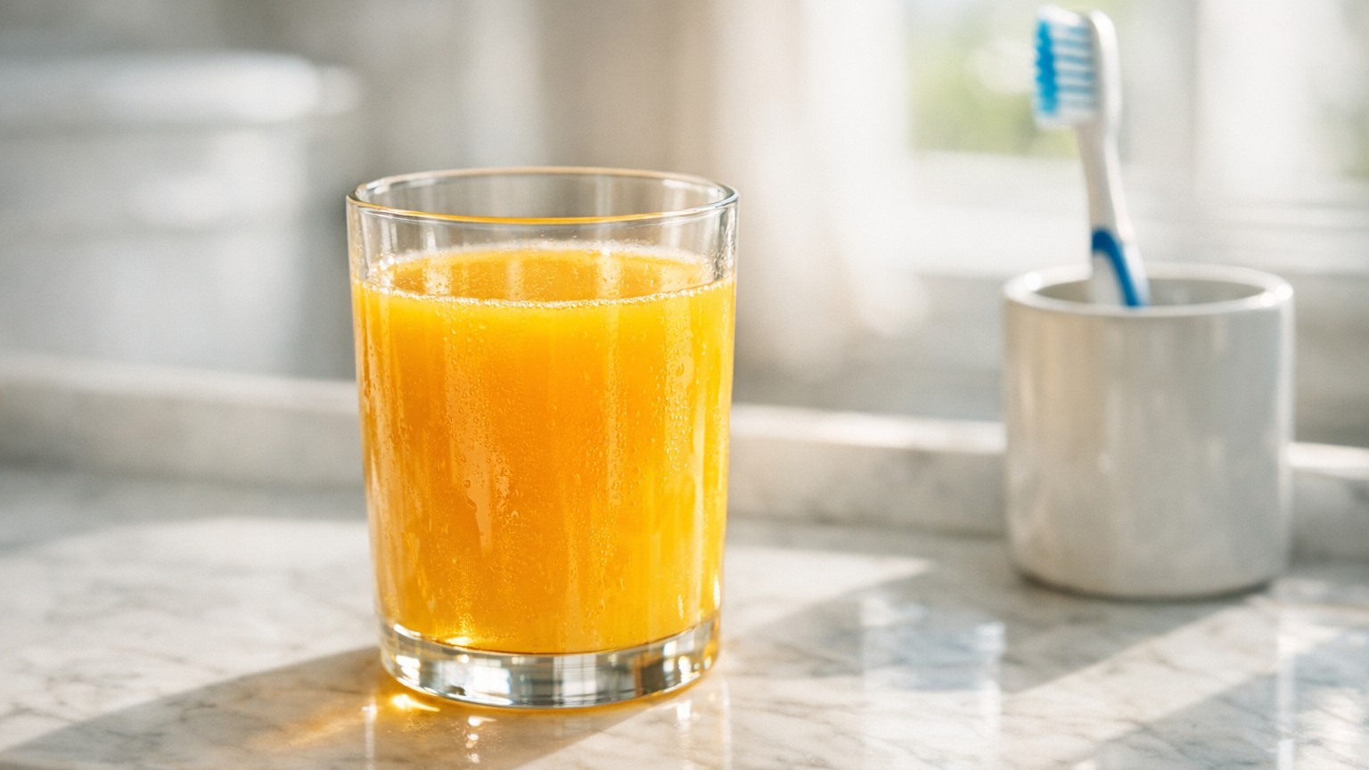 The Orange Juice Mistake Destroying Your Teeth: What Happens When You Brush Too Soon