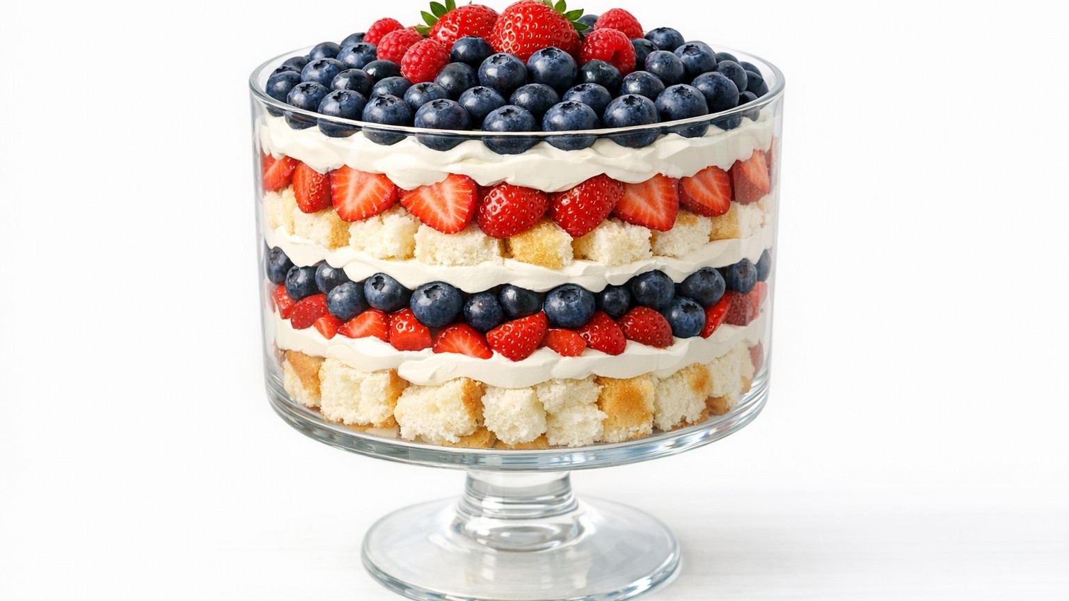 The Red, White & Blueberry Trifle That Steals the Show Every Fourth of July