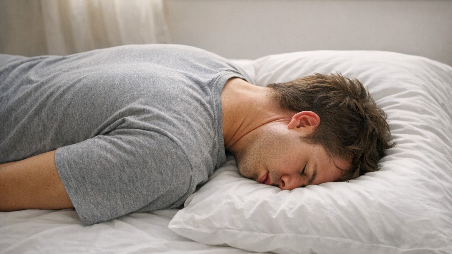 Why Your Neck Locks Up Every Morning: The Hidden Physics of Stomach Sleeping