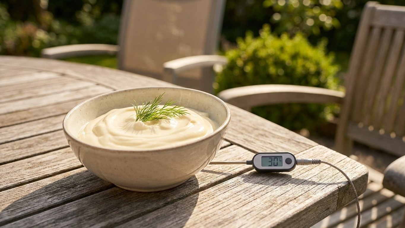 I always left my homemade mayo out during long summer aperitifs: a food safety expert showed me what doubles inside it eve...
