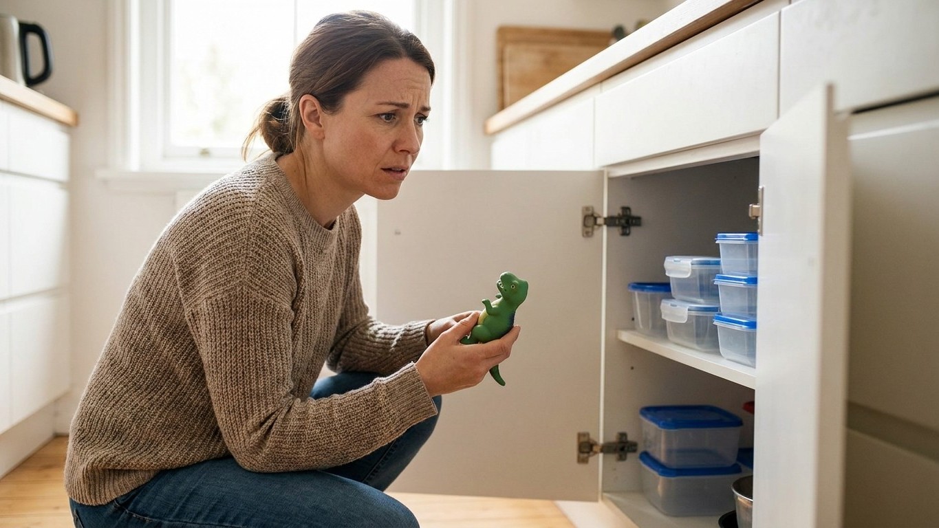 I kept my daughter's soft plastic toys and lunch boxes for years without a second thought: when the pediatrician explained...