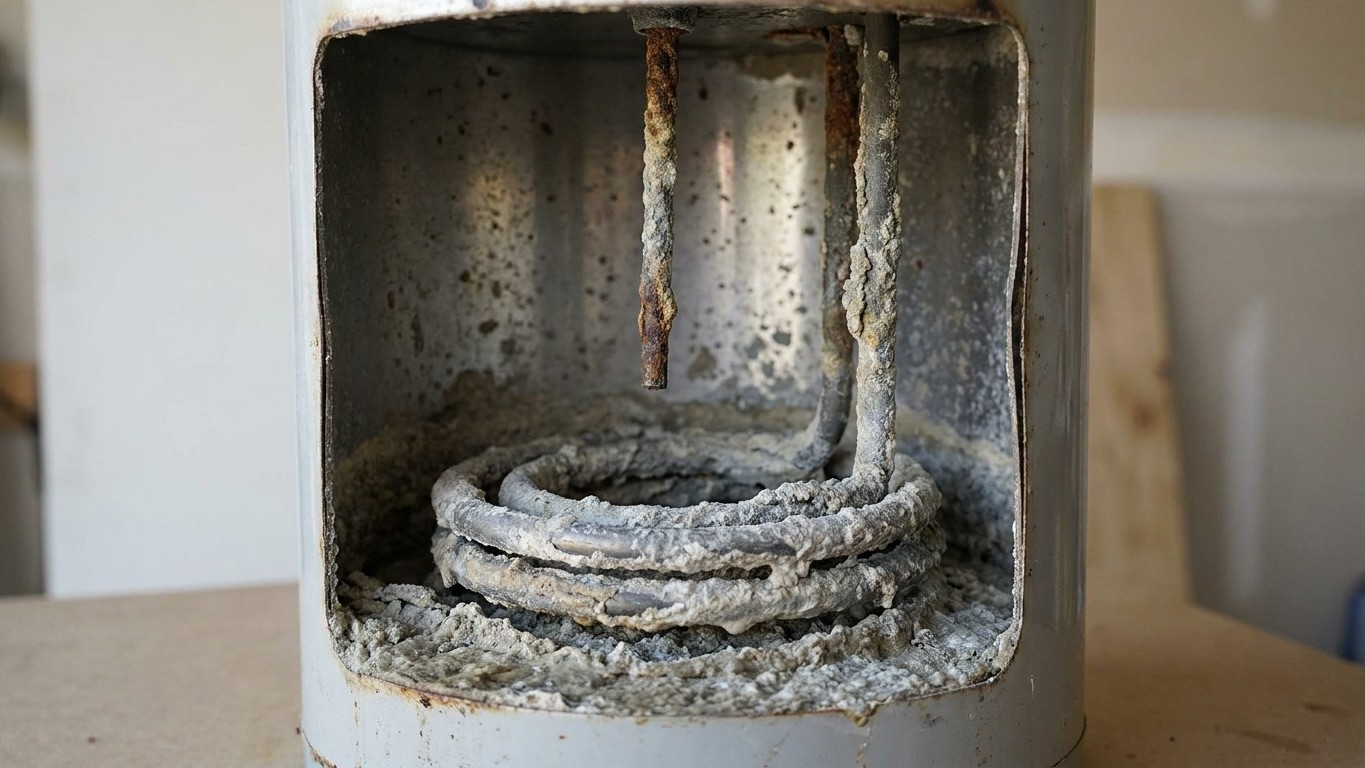 I left my water heater at 70 °C all summer just to be safe: the day a plumber opened the tank, I saw what those extra degr...