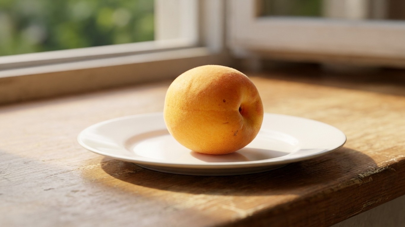 I picked my apricots while they were still firm to let them ripen at home: weeks later, I finally understood why they neve...