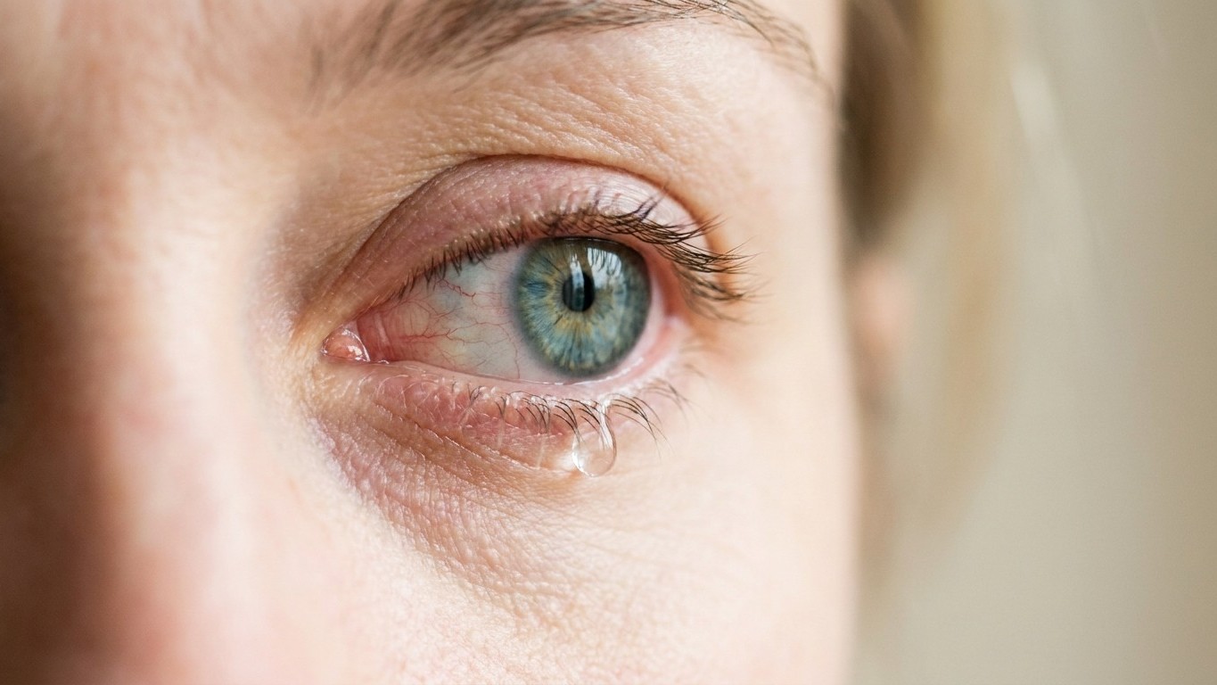 I showered with my contact lenses in for years without thinking twice: the day my eye turned red, an ophthalmologist showe...