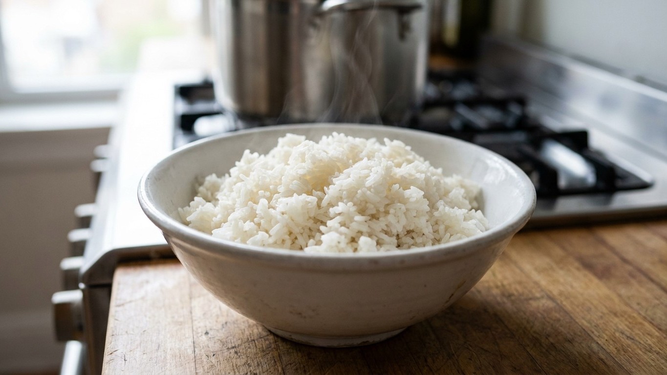 'I thought reheating it killed everything': why cooked rice left out on the counter must go in the fridge within two hours