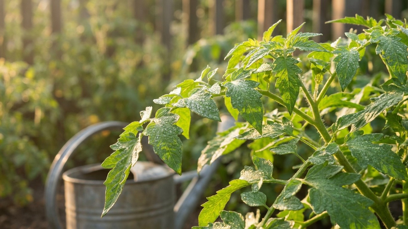 My father never watered his tomatoes after sunset: I laughed for years before understanding why he was right about the leaves