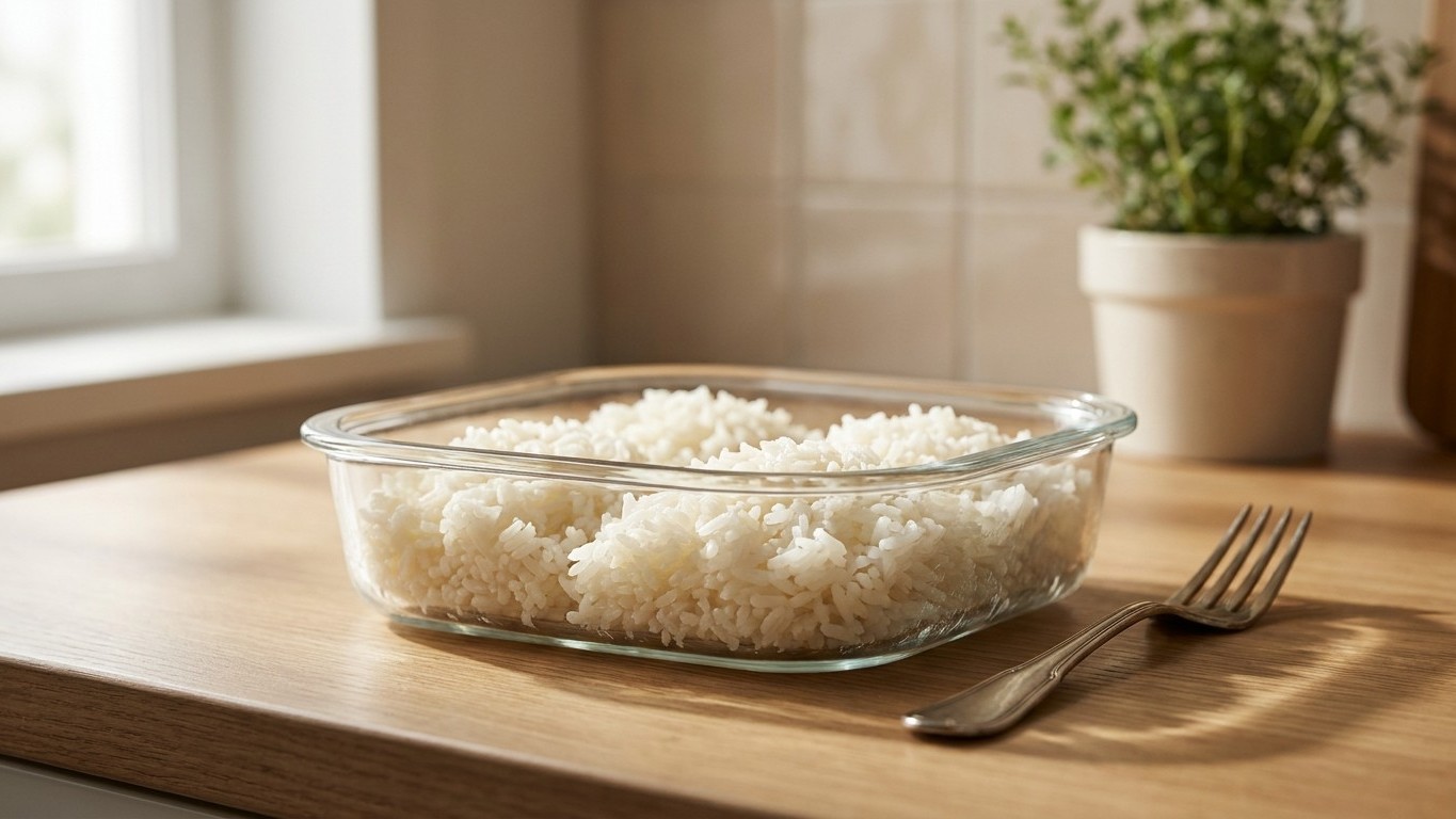 I left my batch-cooked rice to cool on the worktop every Sunday just to save time: the week I looked into what happens aft...