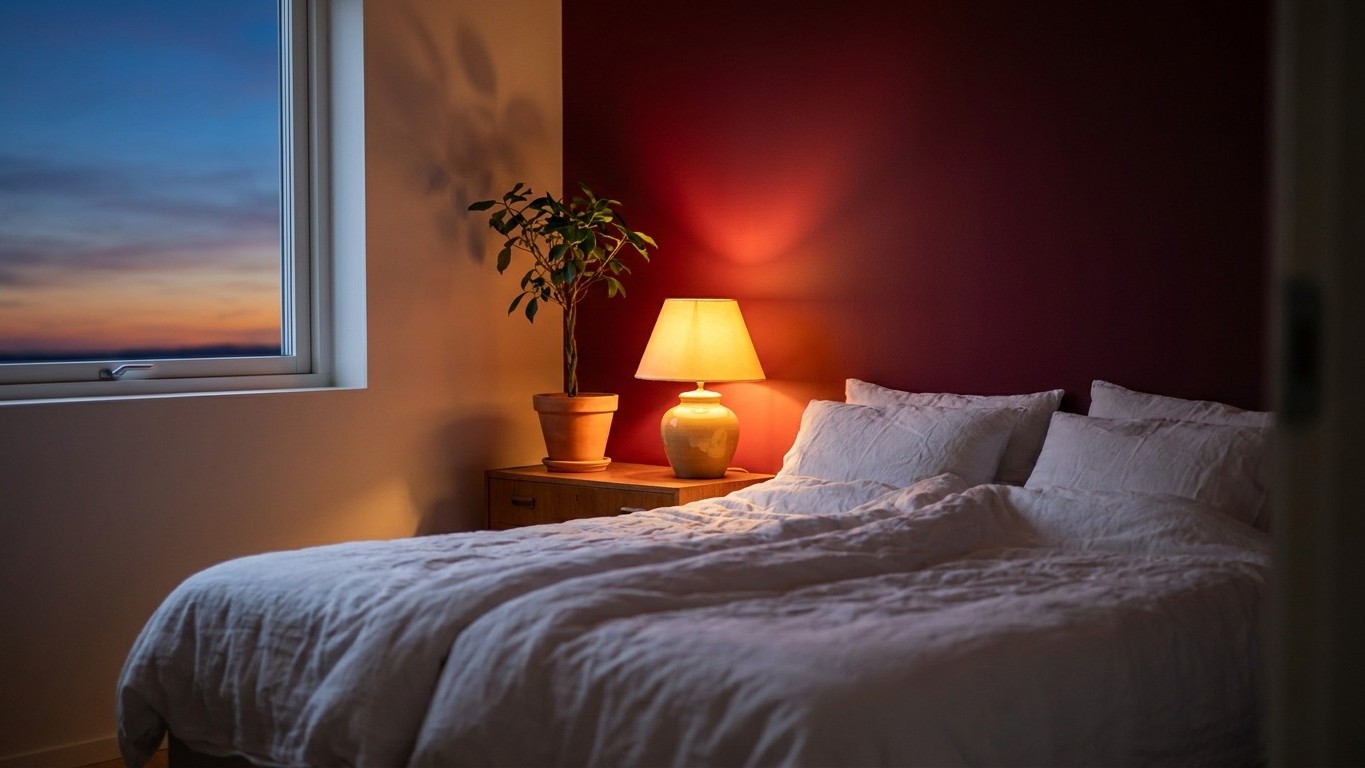 I painted my bedroom walls deep red just to follow the trend: on the very first night, I understood what that colour was d...
