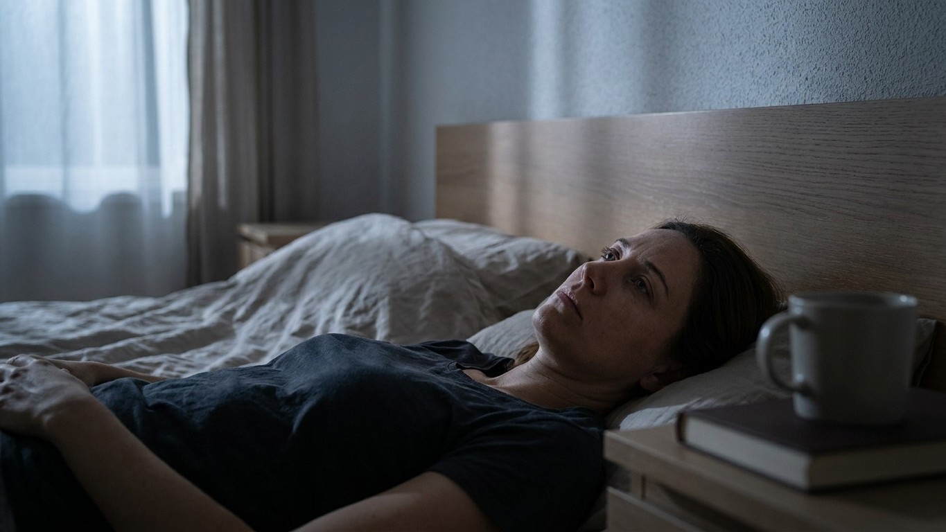 I swallowed the same little sleeping tablet at ten every night for six years just to stop staring at the ceiling: the nigh...