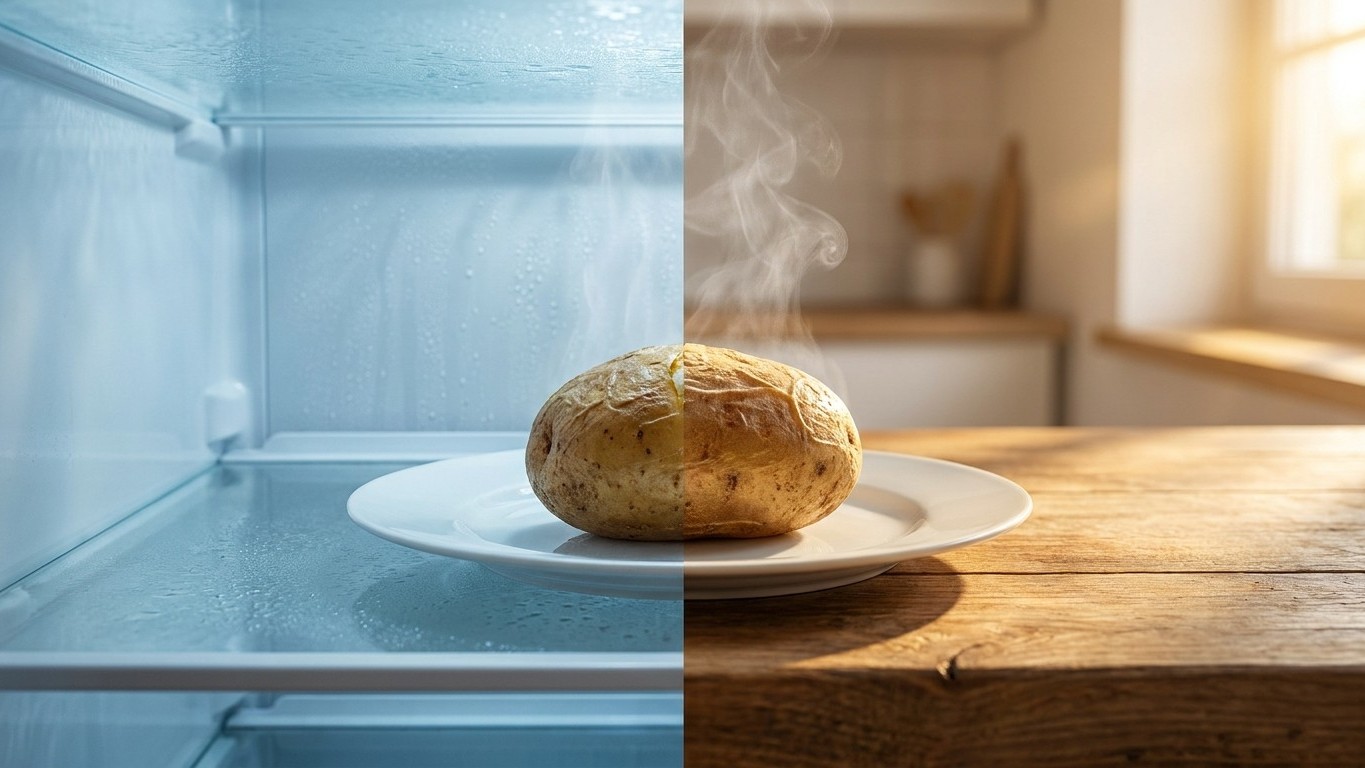 My potatoes have been going into the fridge before I eat them for two years: the day I had my blood sugar checked after lu...